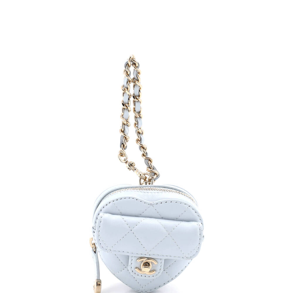 Chanel Heart Bag Charm